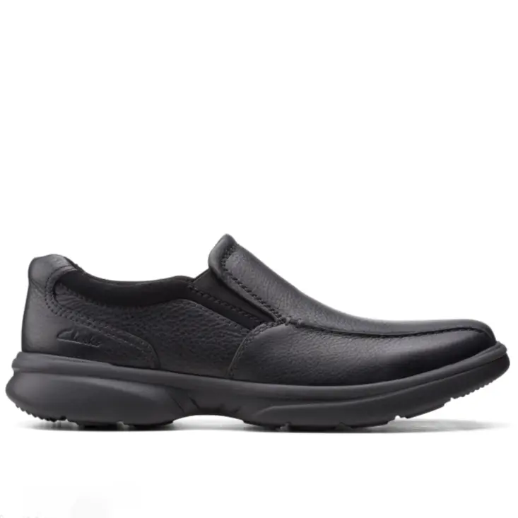 Clark’s Bradley Step Black Tumbled Leather