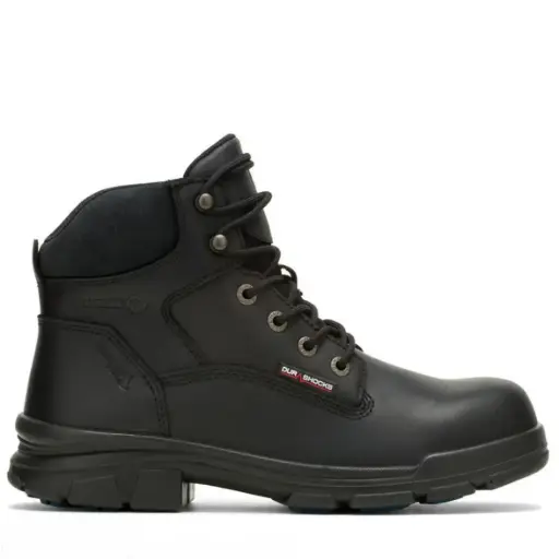Wolverine Men's Black Work Shoe 240024 [Replacement for 3123]